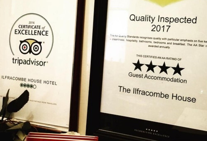 Ilfracombe House Hotel   Near Cliffs Pavilion