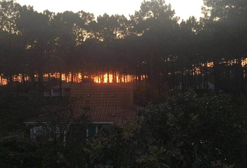 Chalet Orange Naturiste La Jenny