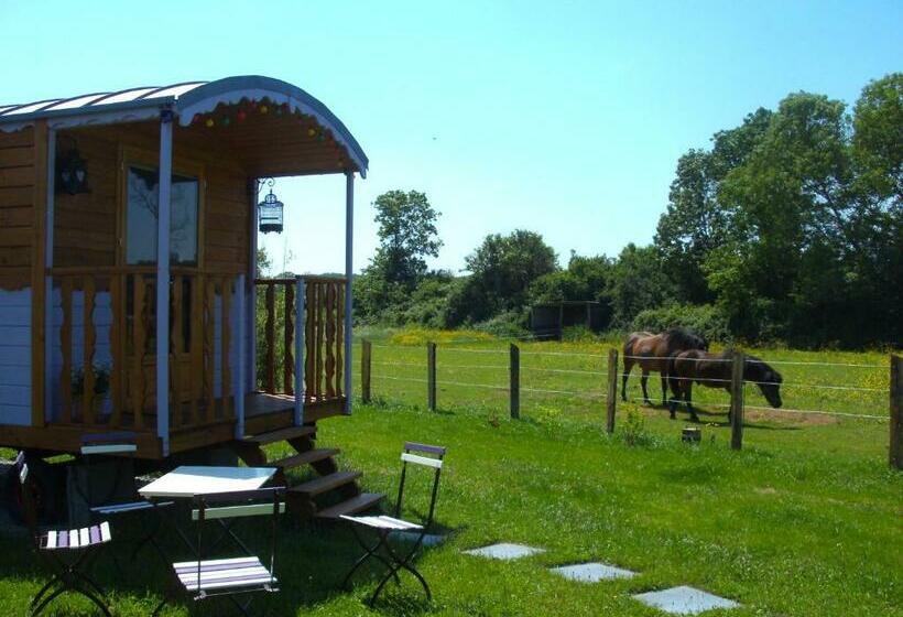 بنسيون Les Roulottes De La Brauderie