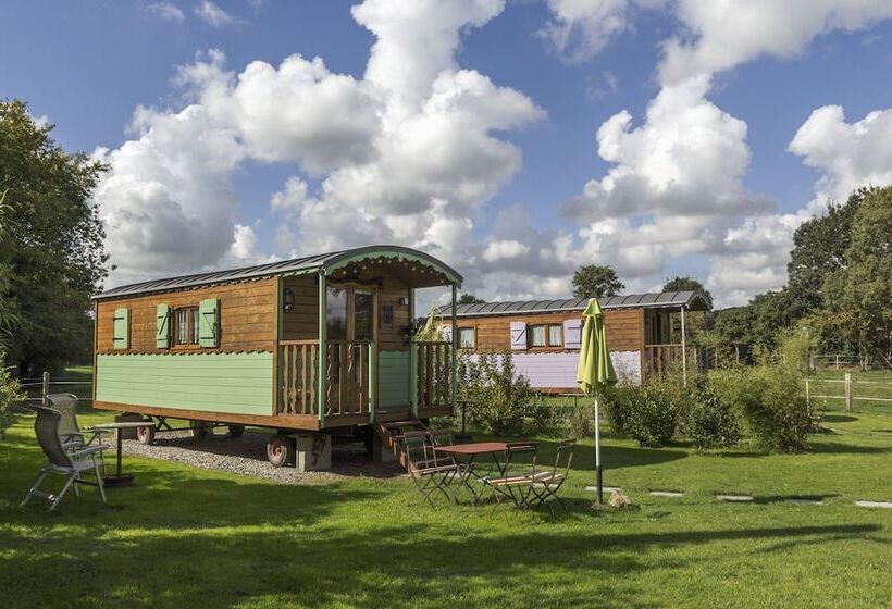 بنسيون Les Roulottes De La Brauderie