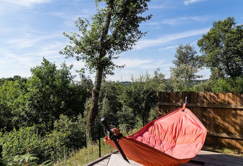 ホテル Camping Domaine Des Mathevies