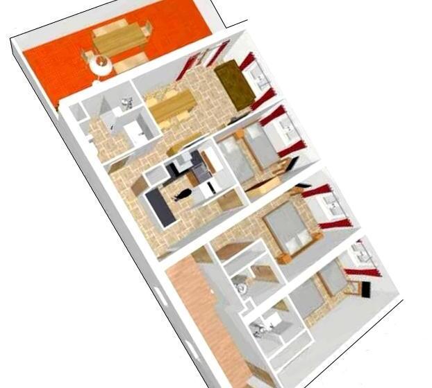 호텔 Apart Hôtel Les 4 Sources