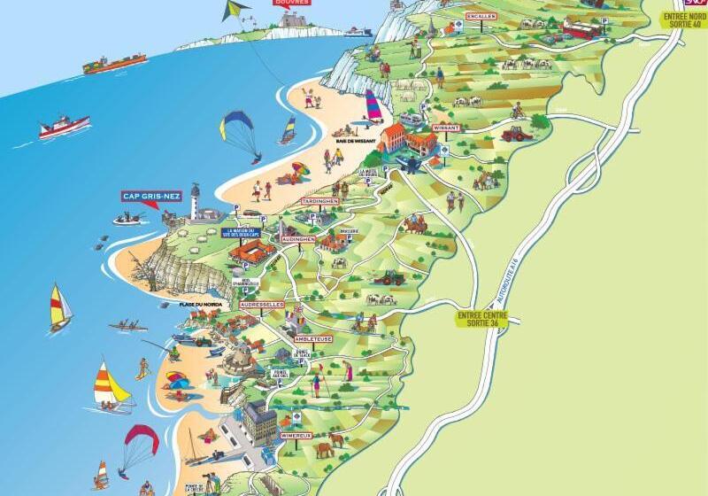 هتل Hôtel De La Plage