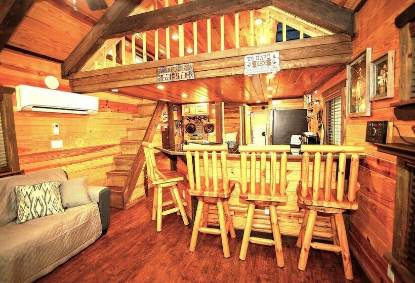 The Americana   Parker Creek Bend Cabins