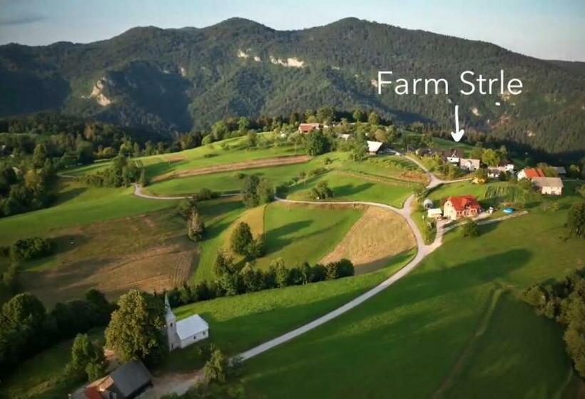 پانسیون Tourist Farm Strle With Great Local Food