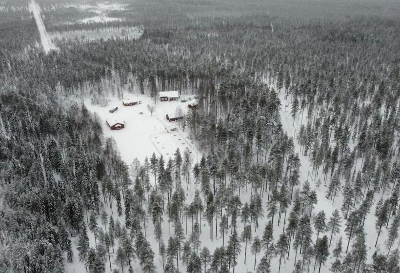 리조트 Old Pine Husky Lodge