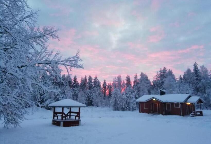 리조트 Old Pine Husky Lodge