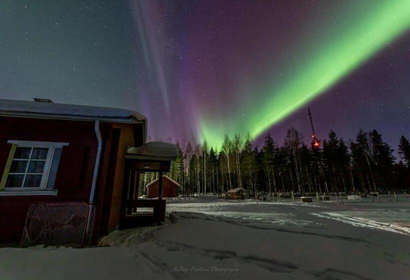 리조트 Old Pine Husky Lodge