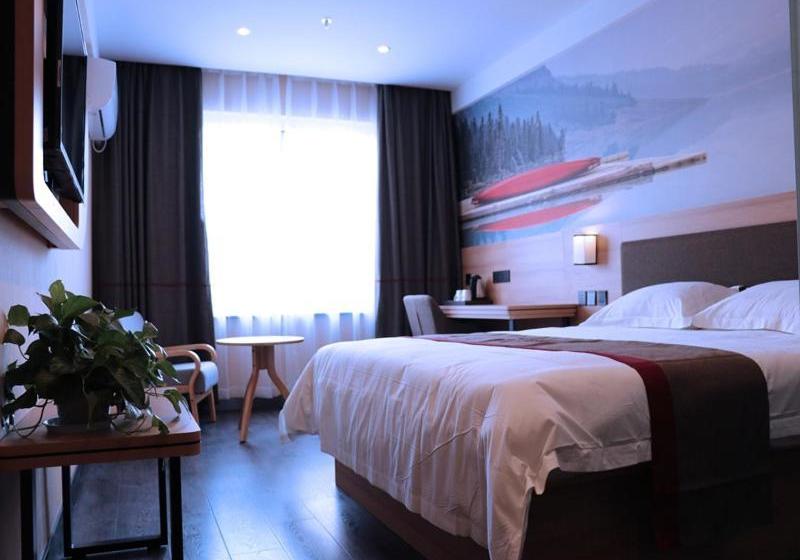 Thank Inn Chain Hotel Anhui Anqing Yixiu District Seven Street Wenyuan Family