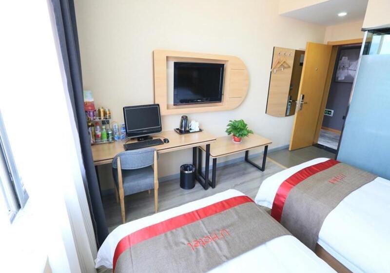 Thank Inn Chain Hotel Gansu Jiuquan Suzhou District Bell And Drum Tower