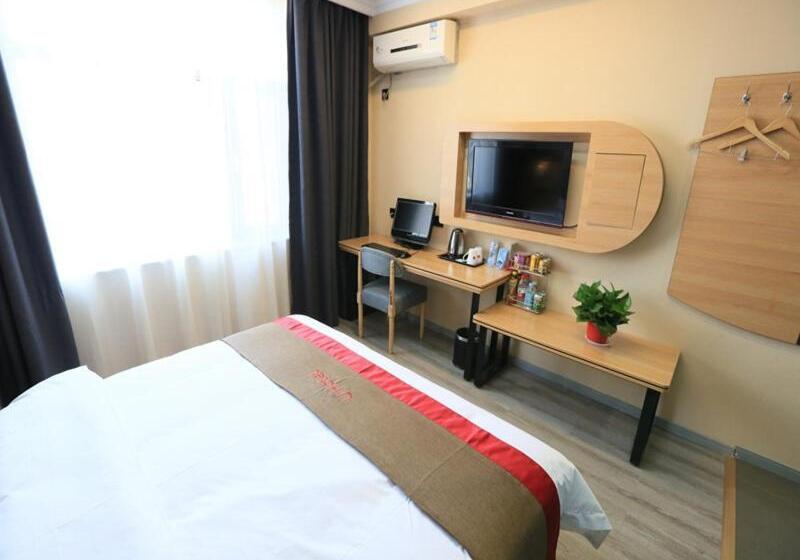 Thank Inn Chain Hotel Gansu Jiuquan Suzhou District Bell And Drum Tower