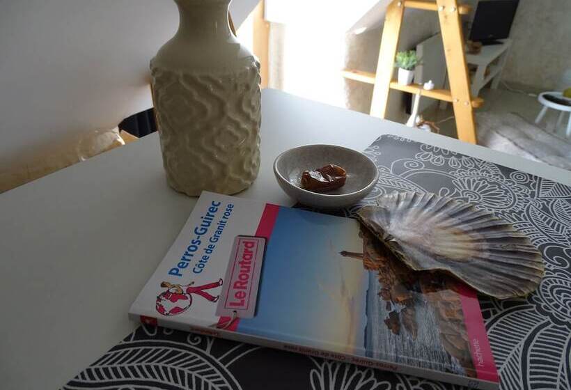 بنسيون Studio Gant Ar Gwenn Haut En Couleurs