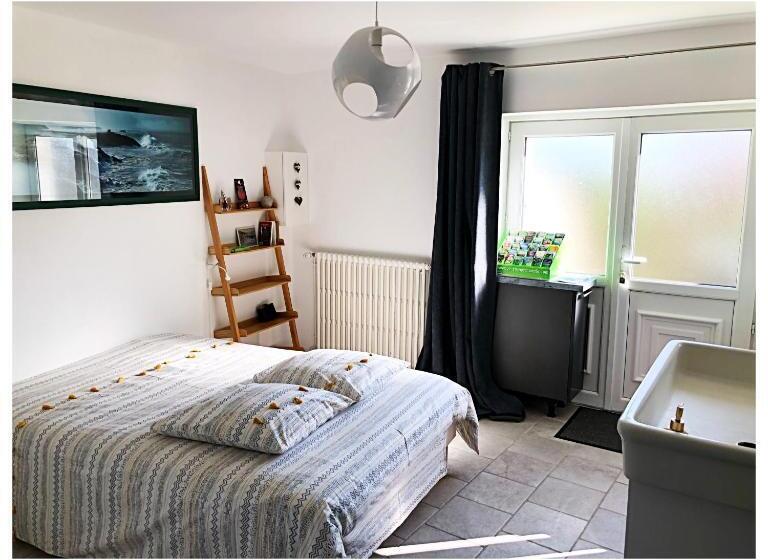 住宿加早餐  Chambre Studio Pomme Happy Aux Portes De Bayeux Normandie 1 à 2 Pers