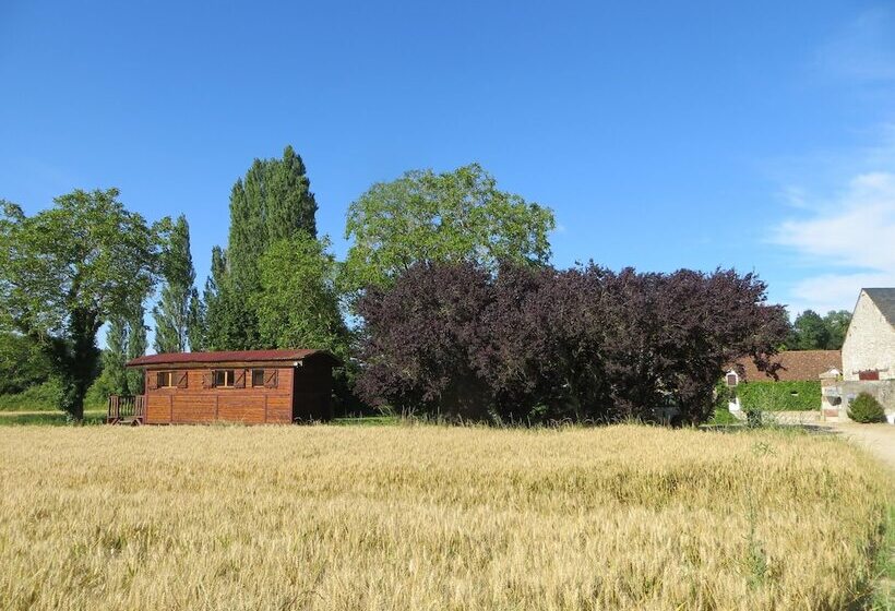 تختخواب و صبحانه La Ferme De L Isle Et Sa Roulotte