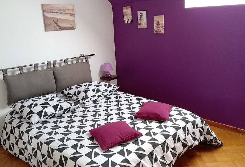 펜션 Chambres D Hôtes Belle Longère