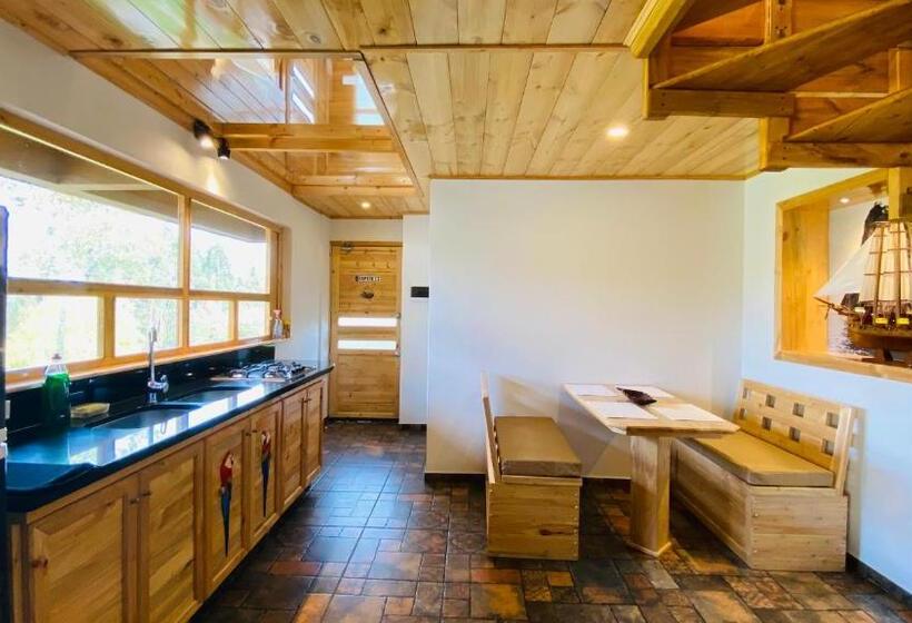 בית מלון כפרי Mágica Y Romantica Cabaña, 10 Min Centro