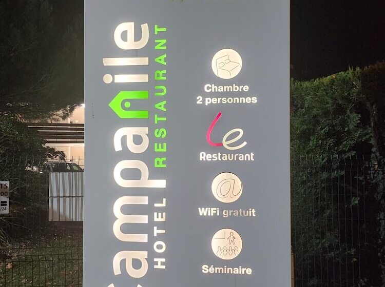 호텔 Campanile Bordeaux Sud Hopital Haut Leveque   Pessac