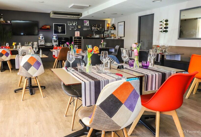 בית מלון כפרי Restaurant Kyriad Brive Centre