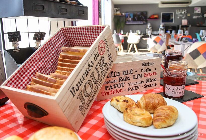 בית מלון כפרי Restaurant Kyriad Brive Centre