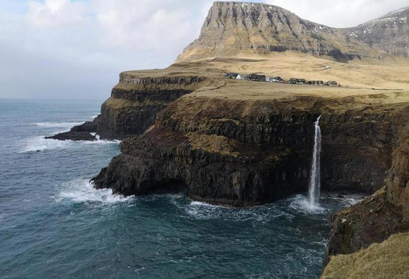 Gásadalur Apartments @ World Famous Waterfall