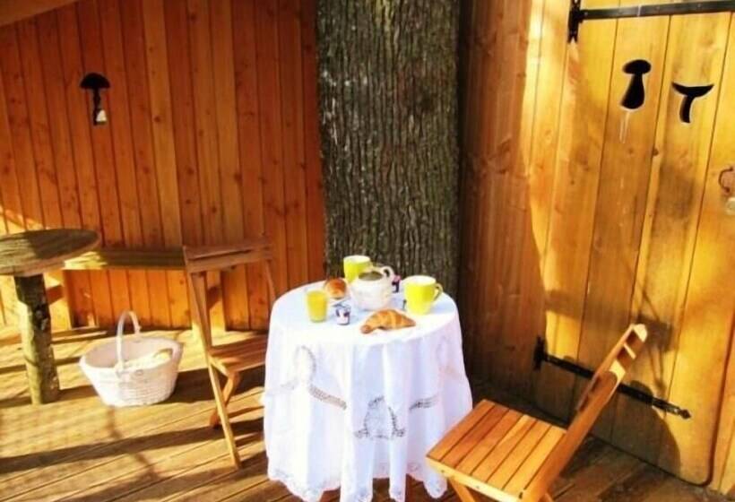 Отель Les Cabanes Du Lac Du Der