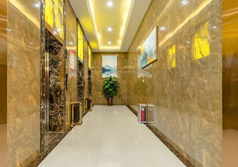 בית מלון כפרי Greentree Inn Taian High Speed Railway Station Lingshan Avenue Business