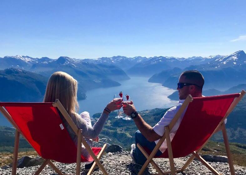 פנסיון Fjord View Apartment