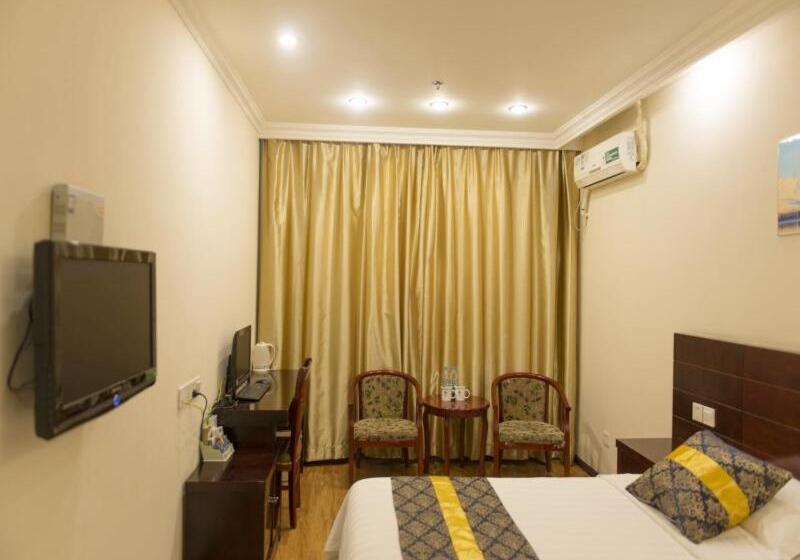 בית מלון כפרי Greentree Inn Tianjin Huanghe Ave Guangkai Metro Station Express