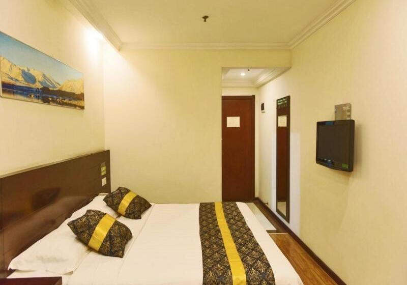 בית מלון כפרי Greentree Inn Tianjin Huanghe Ave Guangkai Metro Station Express