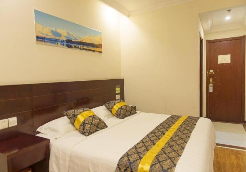 בית מלון כפרי Greentree Inn Tianjin Huanghe Ave Guangkai Metro Station Express