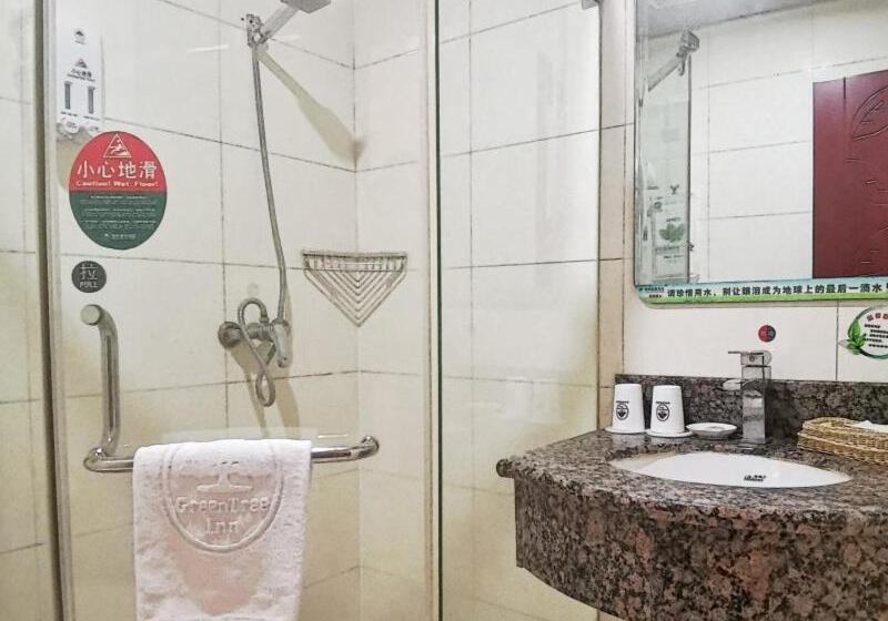 בית מלון כפרי Greentree Inn Tianjin Huanghe Ave Guangkai Metro Station Express