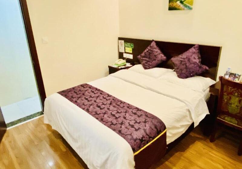 בית מלון כפרי Greentree Inn Tianjin Huanghe Ave Guangkai Metro Station Express