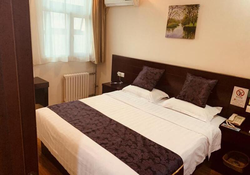 בית מלון כפרי Greentree Inn Tianjin Huanghe Ave Guangkai Metro Station Express