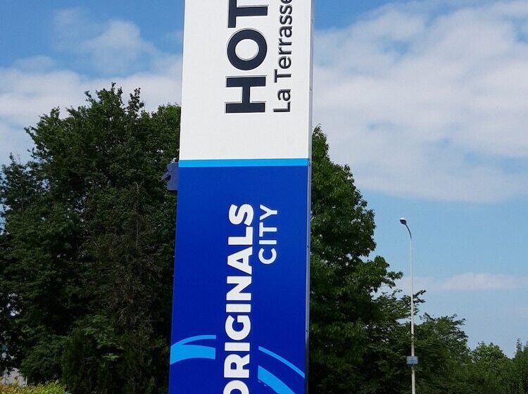 Отель The Originals City, Hôtel La Terrasse, Tours Nord