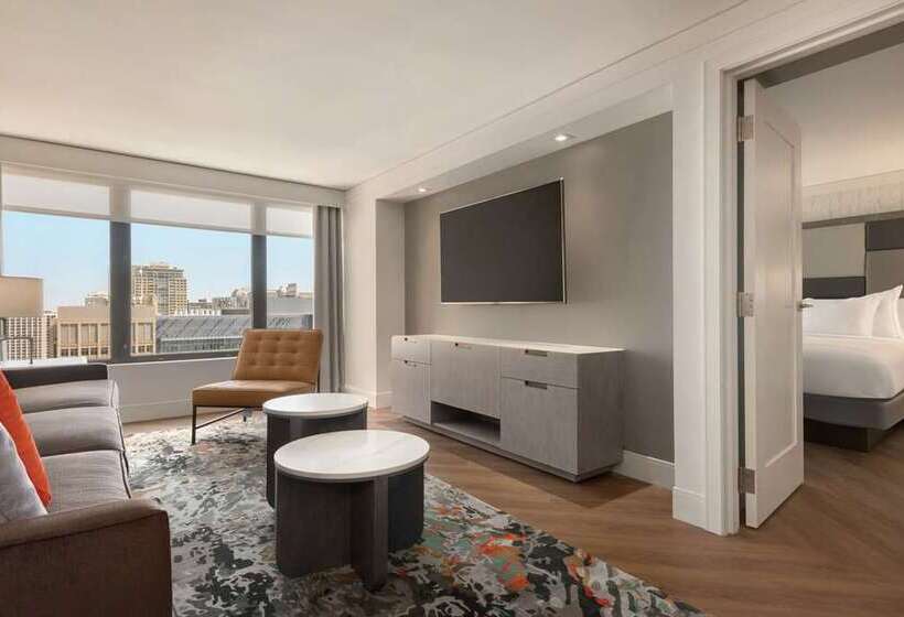 בית מלון כפרי Hilton Grand Vacations Club Chicago Magnificent Mile