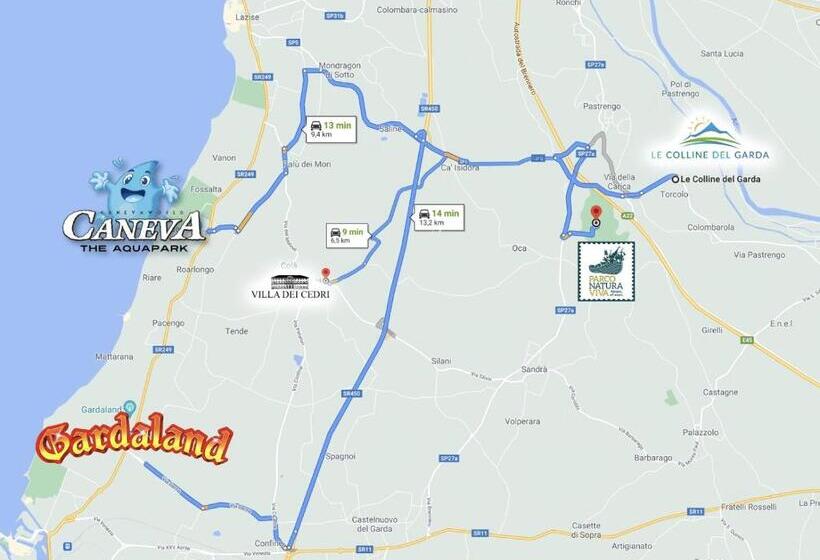 ホテル Le Colline Del Garda