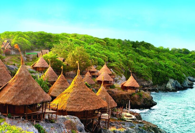 בית מלון כפרי Paree Hut Resort Koh Sichang