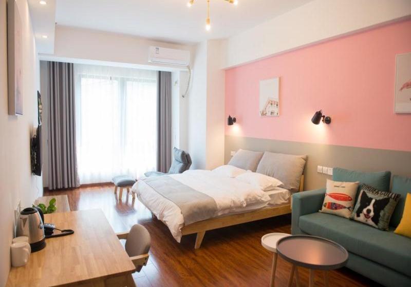 فندق Shell Hefei Hubin District Wandamao