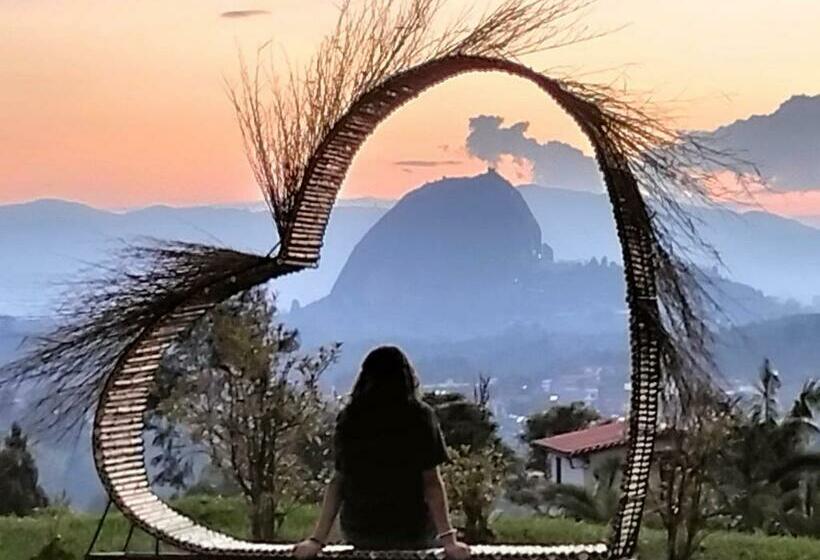 펜션 El Mirador De Guatapé 2