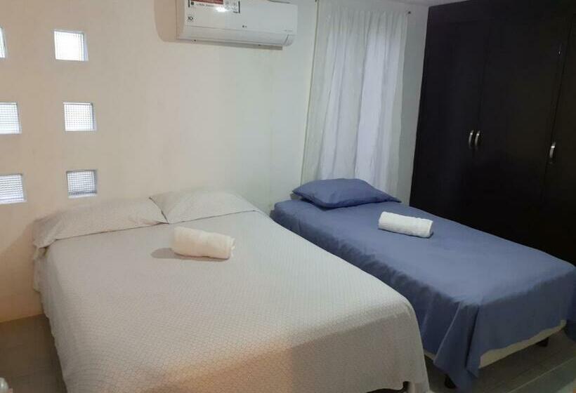 ベッドアンドブレックファースト Thelmar Rooms Cancun