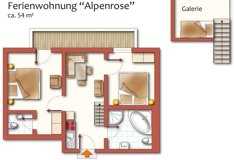 Пансион Gästehäuser Holzerhof