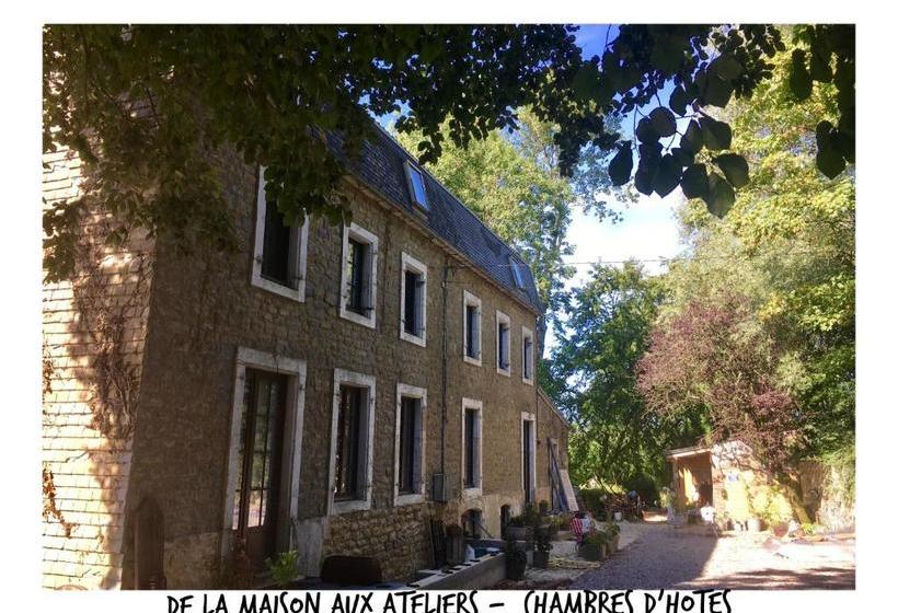 مبيت وإفطار De La Maison Aux Ateliers