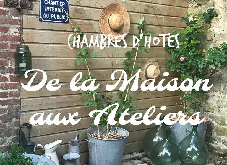 مبيت وإفطار De La Maison Aux Ateliers