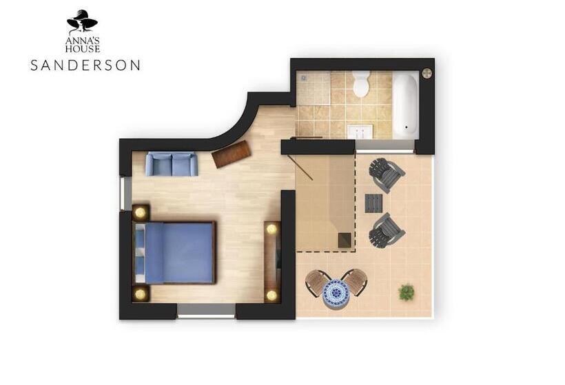 ホテル Boutique Bedrooms