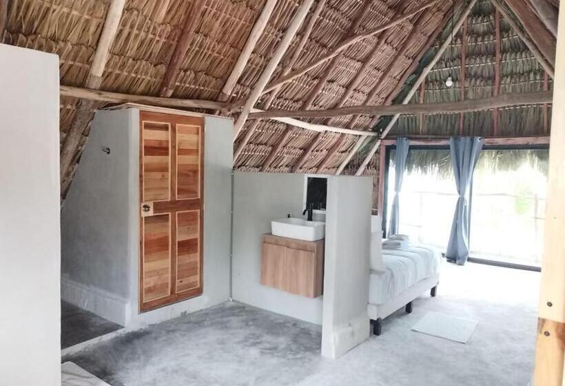 בית מלון כפרי Casa Mate Beachfront Cabañas El Cuyo