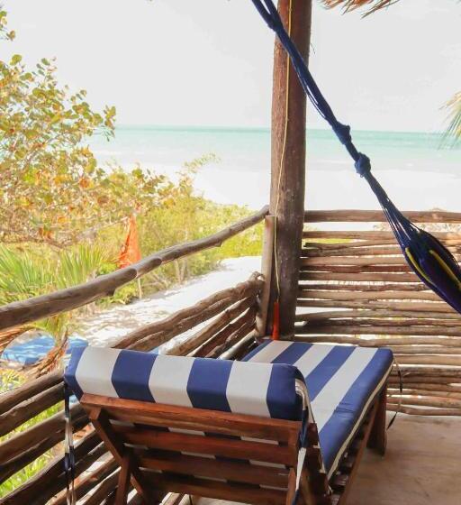 בית מלון כפרי Casa Mate Beachfront Cabañas El Cuyo