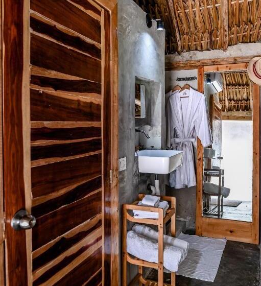 בית מלון כפרי Casa Mate Beachfront Cabañas El Cuyo