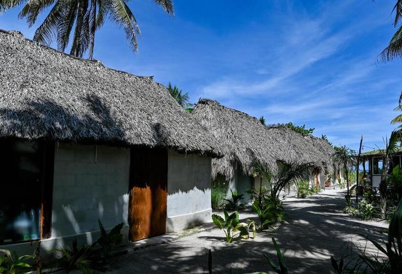 בית מלון כפרי Casa Mate Beachfront Cabañas El Cuyo