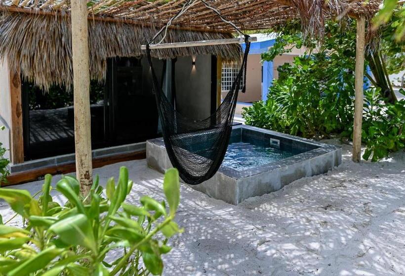 בית מלון כפרי Casa Mate Beachfront Cabañas El Cuyo