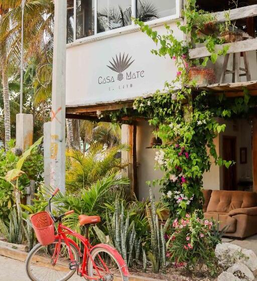 בית מלון כפרי Casa Mate Beachfront Cabañas El Cuyo